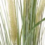 Iarba artificiala decorativa, papura artificiala verde - 60 cm