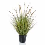Iarba artificiala decorativa Pennisetum - 85 cm