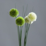 Iarba artificiala decorativa verde-crem x2buc - 48 cm