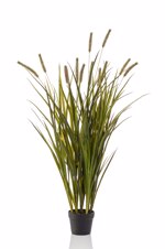 Iarba artificiala decorativa x12 Cattail - 120 cm