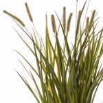 Iarba artificiala decorativa x12 Cattail - 120 cm