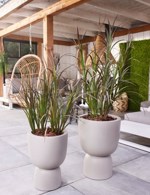 Iarba artificiala pentru exterior Bordeaux UV - 90 cm