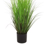 Iarba artificiala verde x3 Agapanthus albastru - 110 cm