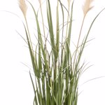 Iarba artificiala verde x5 Pampas crem - 130 cm