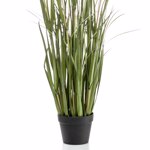 Iarba artificiala verde x5 Pampas crem - 130 cm