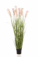 Iarba artificiala verde x9 Pampas crem - 175 cm
