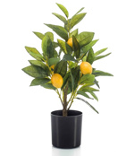 Lamai artificial decorativ in ghiveci din plastic - 40 cm