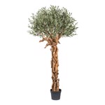 Maslin artificial cu trunchi natural - 220 cm