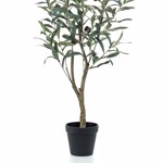 Maslin artificial in ghiveci negru - 90 cm