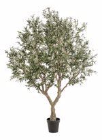 Maslin artificial gigant in ghiveci din plastic - 280 cm