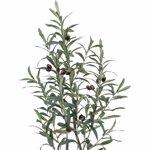 Maslin artificial in ghiveci negru - 90 cm