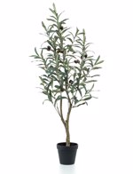 Maslin artificial in ghiveci negru - 90 cm