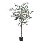 Maslin artificial in ghiveci din plastic - 150 cm