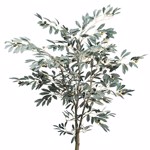 Maslin artificial in ghiveci din plastic - 150 cm