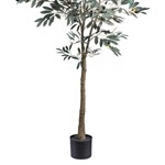 Maslin artificial in ghiveci din plastic - 150 cm
