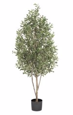 Maslin artificial Pyramid in ghiveci din plastic - 170 cm