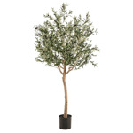 Maslin artificial in ghiveci din plastic - 180 cm