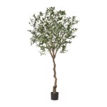 Maslin artificial in ghiveci din plastic - 240 cm