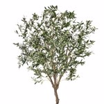 Maslin artificial in ghiveci din plastic - 240 cm