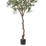 Maslin artificial in ghiveci din plastic - 240 cm