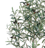 Maslin artificial in ghiveci negru - 140 cm