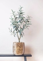 Maslin artificial in ghiveci negru - 90 cm