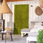 Muschi artificial decorativ tratat UV - 50x50 cm