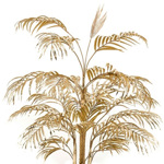 Palmier artificial Areca auriu cu 27 frunze - 105 cm