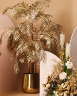 Palmier artificial Areca auriu cu 31 frunze - 145 cm