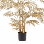 Palmier artificial Areca auriu cu 31 frunze - 145 cm