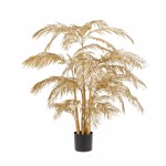 Palmier artificial Areca auriu cu 40 frunze - 200 cm