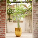 Palmier artificial Areca x3 in ghiveci - 195 cm