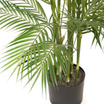 Palmier artificial Chamaedorea in ghiveci din plastic - 120 cm