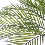Palmier artificial Chamaedorea in ghiveci din plastic - 85 cm