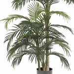 Palmier artificial decorativ Areca in ghiveci din plastic - 170 cm