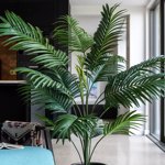 Palmier artificial decorativ Paradise x16 in ghiveci - 150 cm