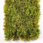 Panou muschi artificial verde mix - 25x50 cm