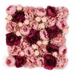 Panou perete flori artificiale NICE - 50x50 cm