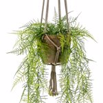 Planta artificiala curgatoare Asparagus in ghiveci - 80 cm