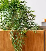 Planta artificiala curgatoare Bamboo in ghiveci - 50 cm