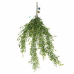 Planta artificiala curgatoare Bamboo verde UV - 80 cm