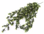 Planta artificiala curgatoare Boxwood verde-crem - 75 cm