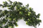 Planta artificiala curgatoare Boxwood verde-crem - 75 cm