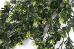 Planta artificiala curgatoare Boxwood verde-crem - 75 cm