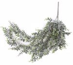Planta artificiala curgatoare Eucalipt verde pudrat - 75 cm