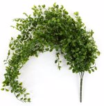 Planta artificiala curgatoare Ficus pumila verde - 80 cm