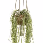 Planta artificiala curgatoare Hoya in ghiveci - 85 cm