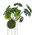 Planta artificiala curgatoare Monstera - 60 cm