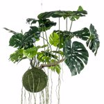 Planta artificiala curgatoare Monstera - 80 cm