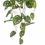 Planta artificiala curgatoare Monstera in ghiveci - 80 cm
